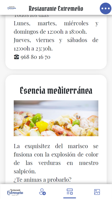 Restaurante Extremeño Screenshot