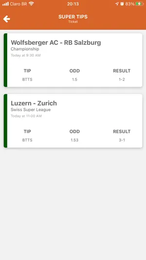 Super Tips - Goals and BTTS screenshot 3