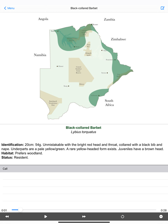 Screenshot #5 pour Botswana Wildlife Guide