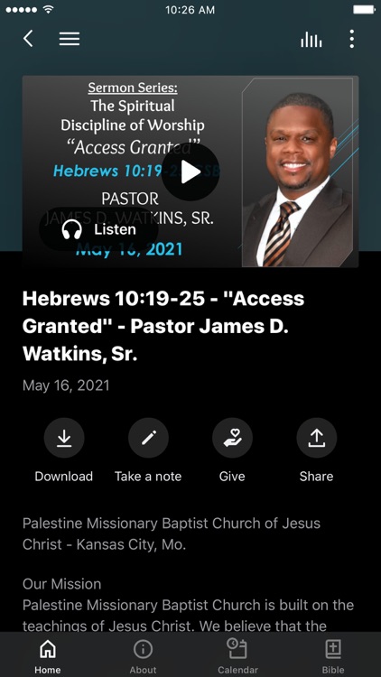 Palestine Missionary Baptist