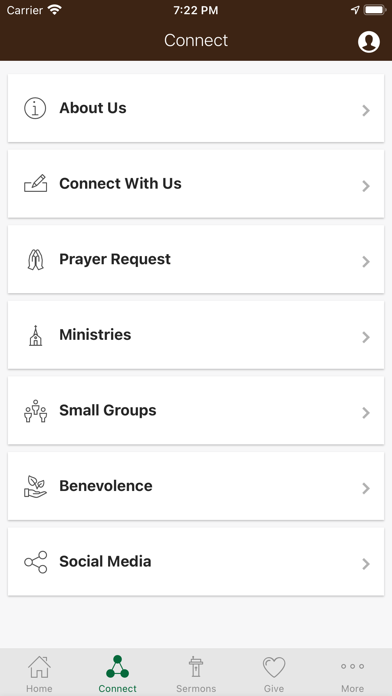 Woodland Church Mobile Screenshot