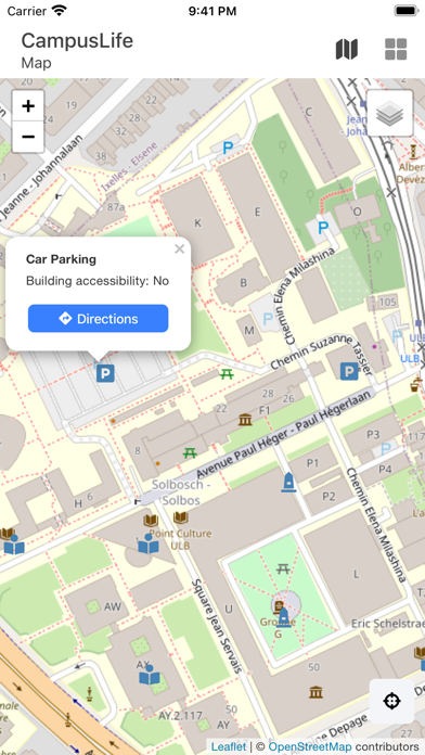 ULB CampusLife Screenshot