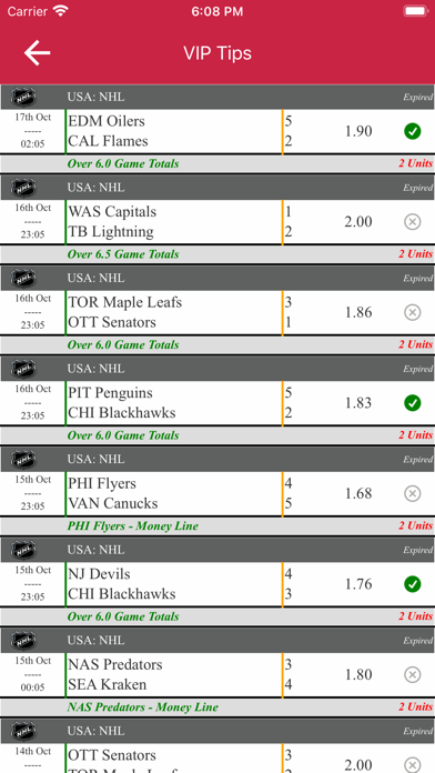 Betting Tips for All US Sports Screenshot