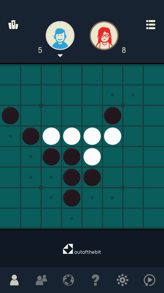 #10. Reversi - Classic Game (iOS) От: OutOfTheBit Ltd