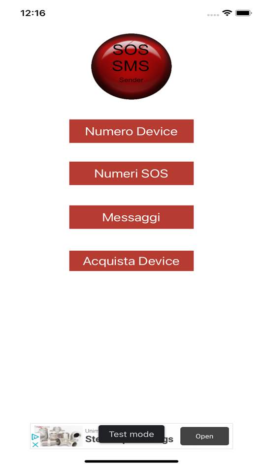 #4. SOS SMS Sender (iOS) 由: Telda srls