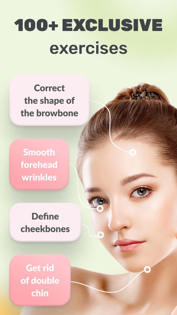 Face yoga Facespace. Skincare