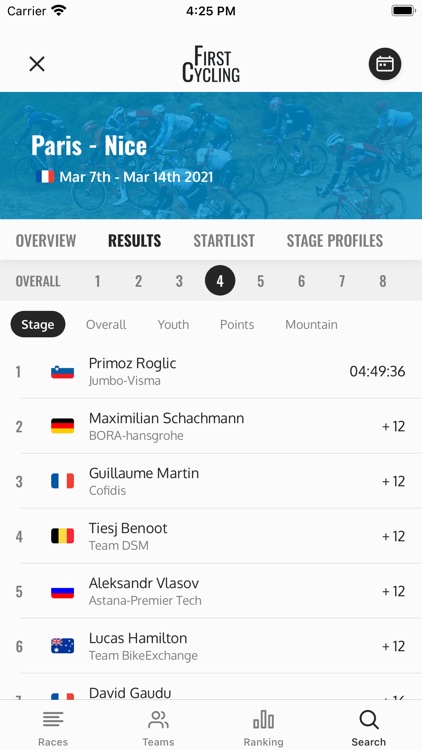 FirstCycling screenshot-3