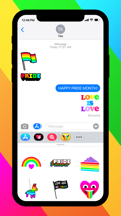 Screenshot #3 pour LGBTQ+ Pride Stickers