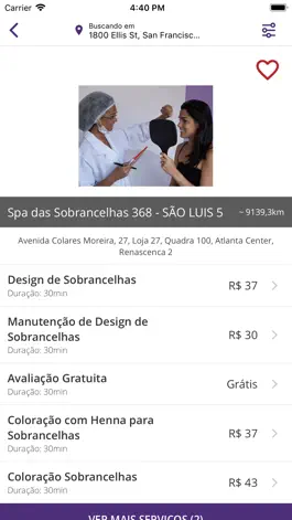Game screenshot Spa das Sobrancelhas hack