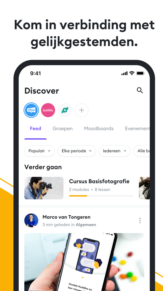 #1. Huddle community & e-learning (iOS) 由: The Huddle B.V.
