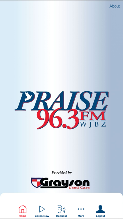Praise 96.3 FM WJBZ Screenshot