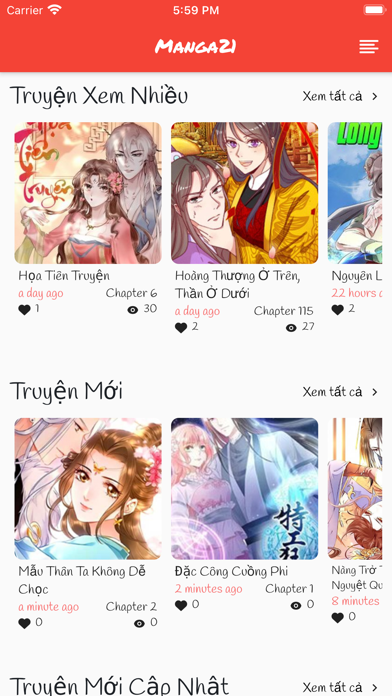 Manga21 Screenshot
