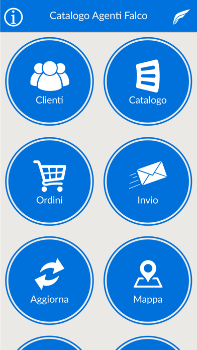 Catalogo Agenti Falco Screenshot