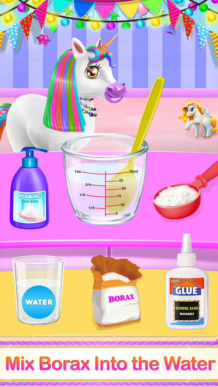 Unicorn Slime DIY Simulator