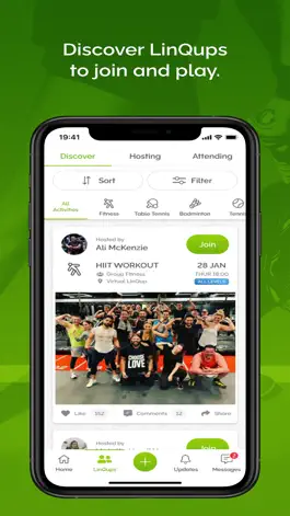 Game screenshot LinQsport apk