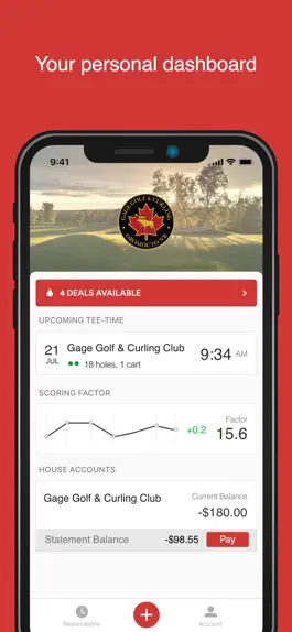 Game screenshot Gage Golf & Curling Club mod apk