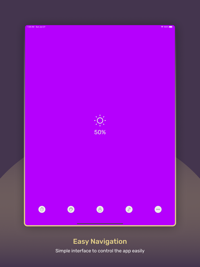 Screen Light Table Lamp Screenshot