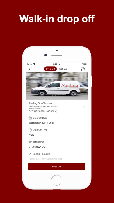 Sterling Dry Cleaners Screenshot