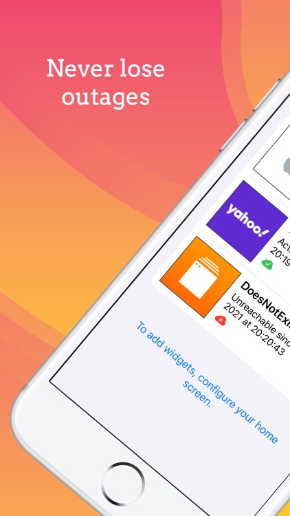 WebMeter: Ping Uptime Widget screenshot-3