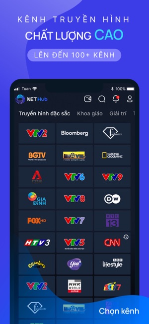 NETHub-Truyền hình & giải tr‪í‬