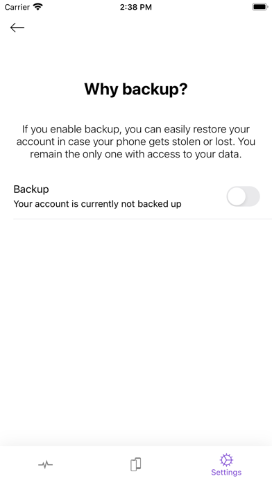 ENHALO Authenticator Screenshot