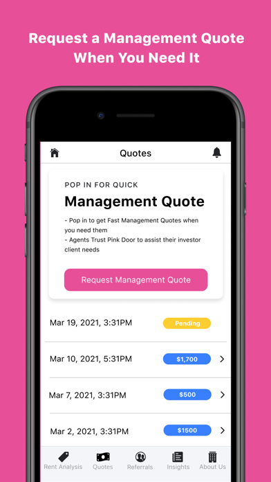 Pink Door for Partners Screenshot