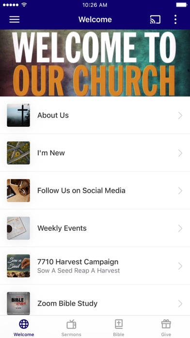True Worship Church App Screenshot