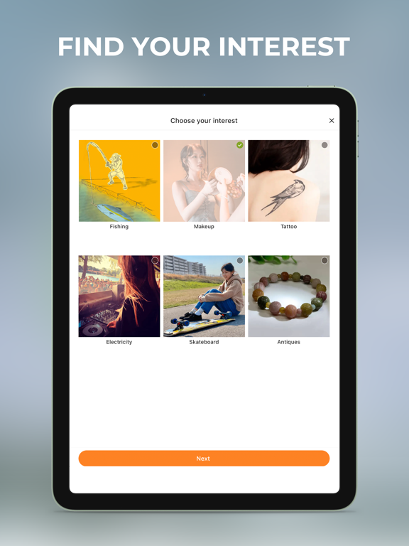 Screenshot #5 pour VFUN - Find your interests
