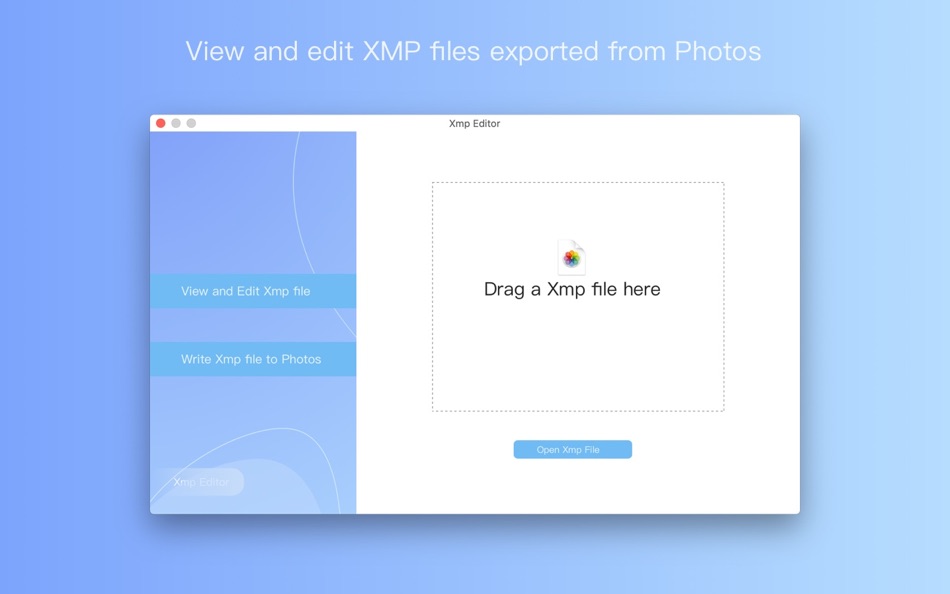 Xmp Editor - 1.0.8 - (macOS)