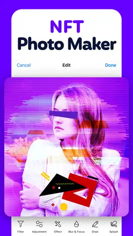 Game screenshot NFT Photo Creator apk