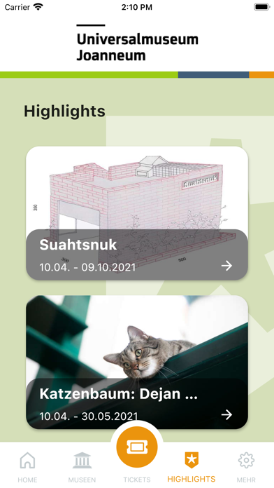 Museum Joanneum App Screenshot
