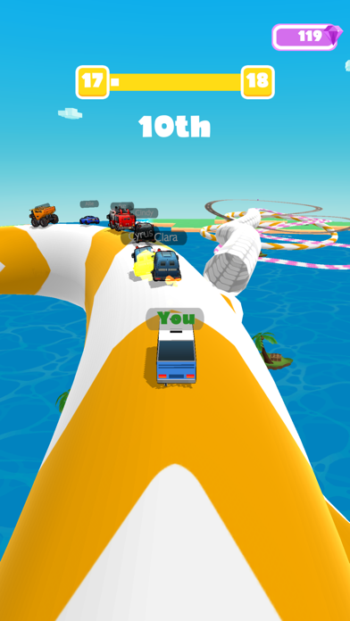 Crazy Race . Screenshot