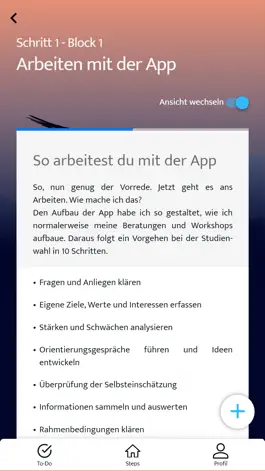 Game screenshot DEEP! Finde Studium & Beruf hack