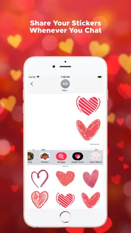 Game screenshot Heart Sketch Emojis hack