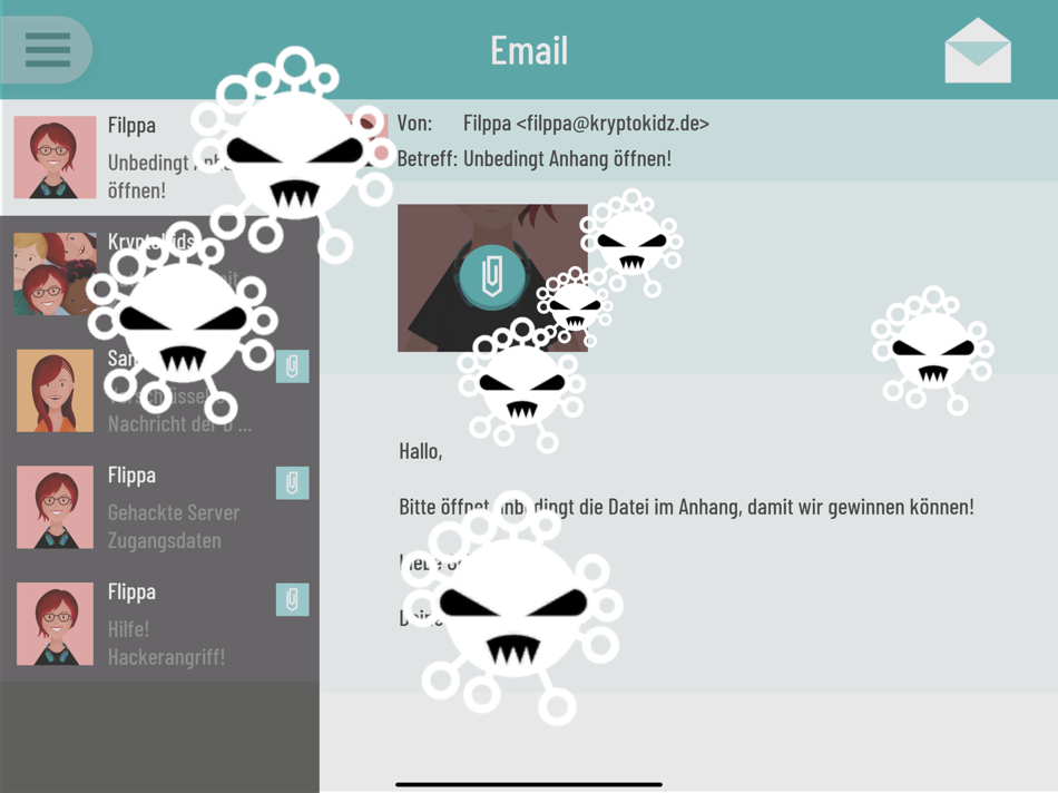 #4. KryptoKids (iOS) By: ComputerProjekt Köln - Verein für Medien, Bildung und Kultur e.V.