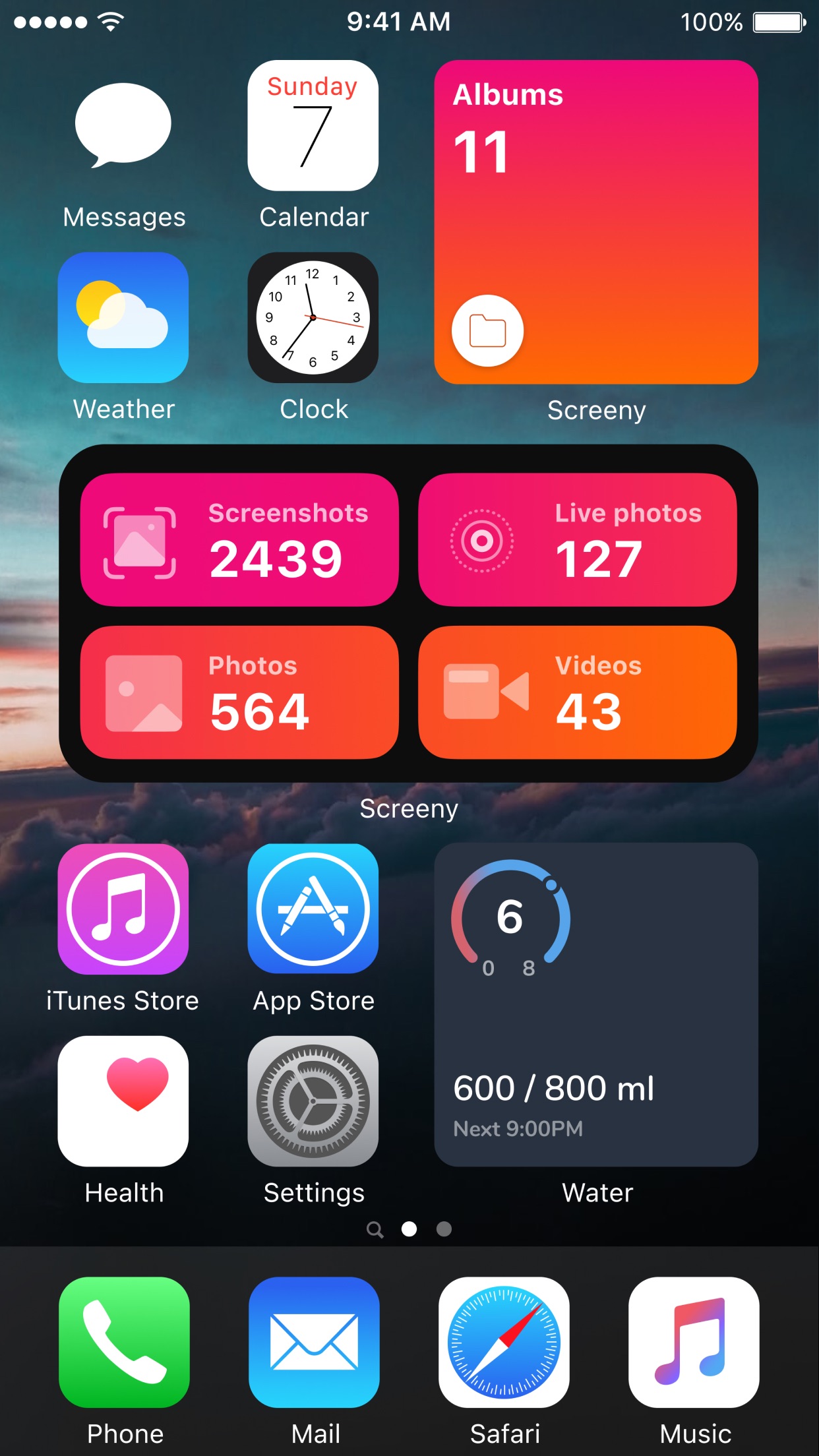 Screenshot do app Screeny 3.0
