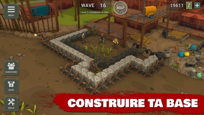 Screenshot #2 pour Overrun: zombie défense jeu