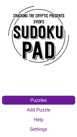 Game screenshot Sven's SudokuPad mod apk