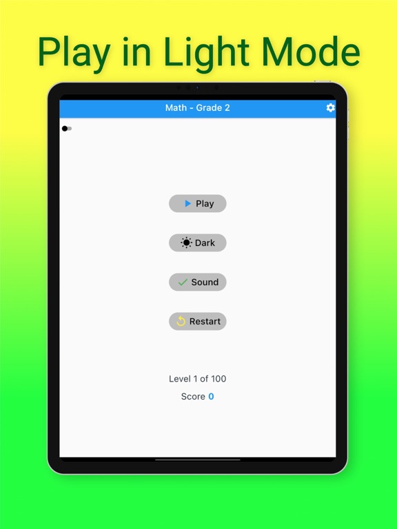 2nd Grade Math Challenge iPad screenshot 3 - Education app