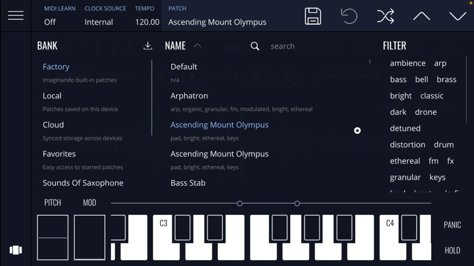 #2. FRMS - Granular Synthesizer (iOS) От: Imaginando Lda