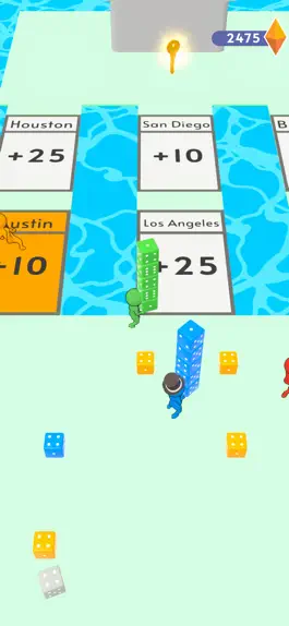 Game screenshot Dice City Race apk