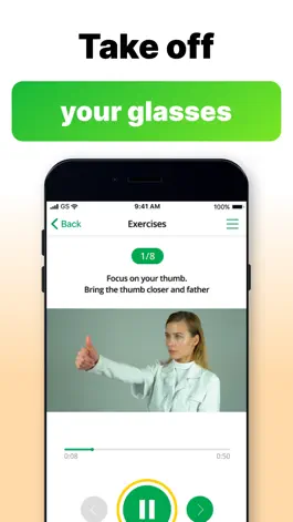 Game screenshot Eye exercises and Vision test hack