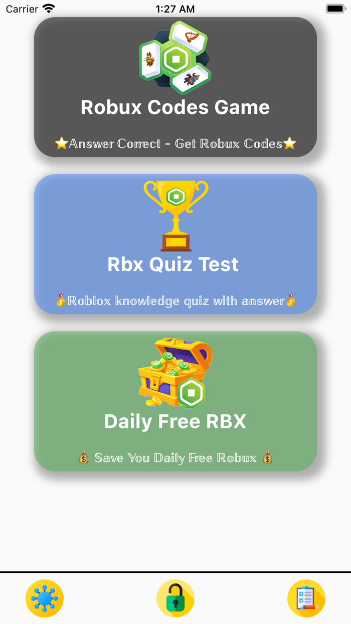 Robux Codes Gold Cards Quiz