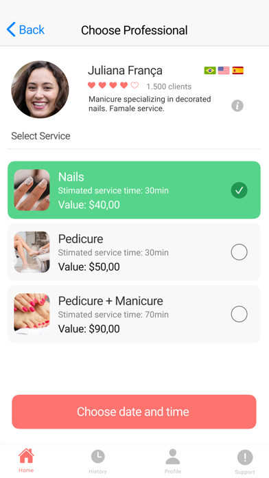 Bamba Beauty On Demand Screenshot