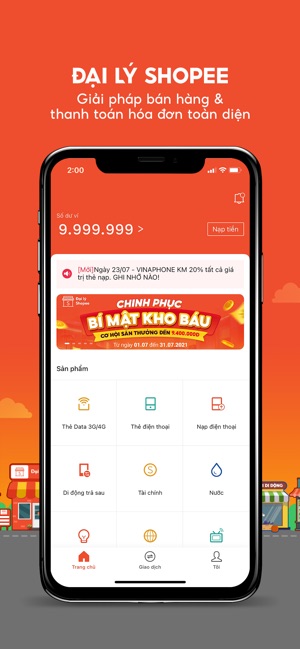 Đại lý Shopee