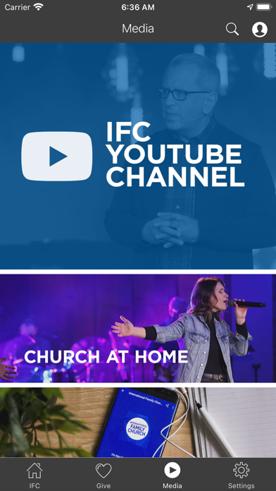 International Family Church MA Screenshot