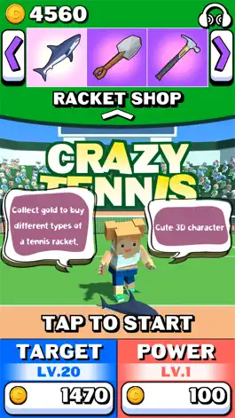 Game screenshot Crazy Tennis 2021 apk