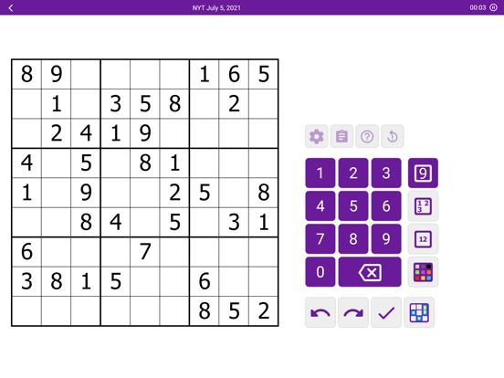 Sven's SudokuPad iPad app afbeelding 4
