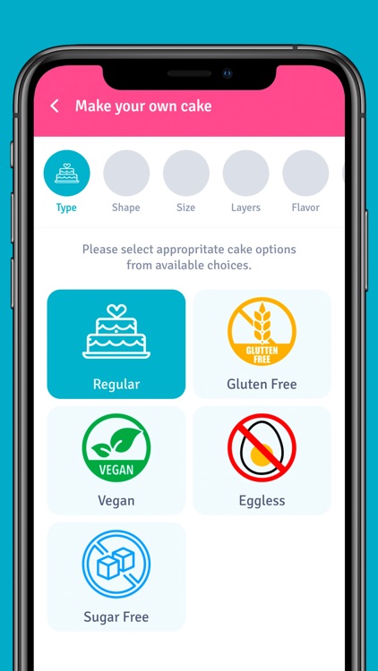 UpCake - Custom Cake Builder