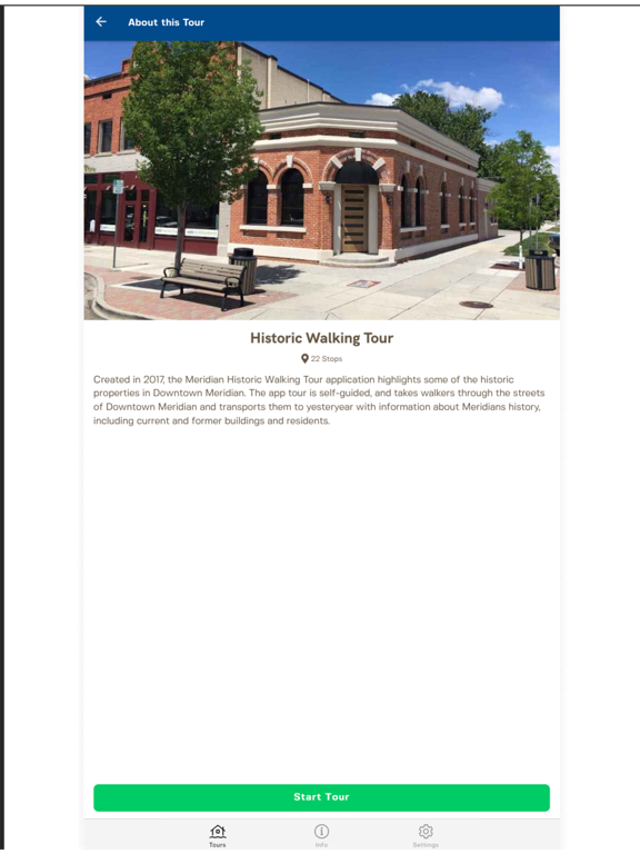 Screenshot #5 pour Meridian Historic Tour